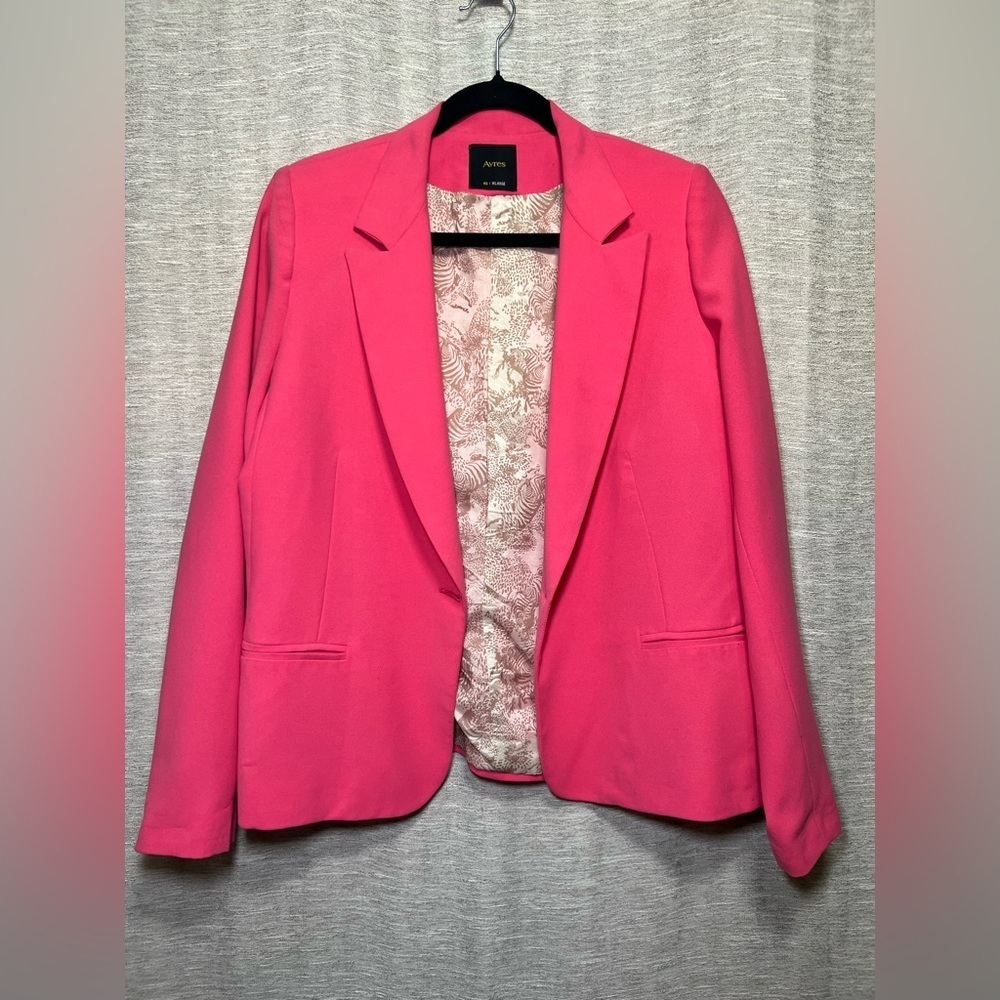 Ayres Vibrant Pink Lightweight Classic Blazer XL